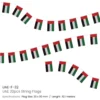 UAE String Flags and Flag Bunting 32Pcs - Image 3
