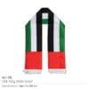UAE Flag Satin Scarfs - Image 3