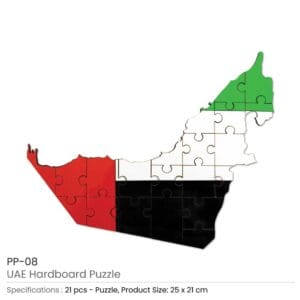 UAE Map Hardboard Puzzles - Image 3