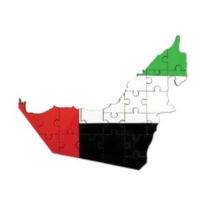 UAE Map Hardboard Puzzles - Image 2