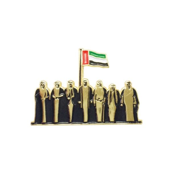 UAE Metal Badges Gold