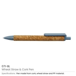 Wheat Straw and Cork Pens - Image 6