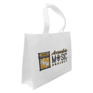 A4 White Non Woven Bags - Image 2