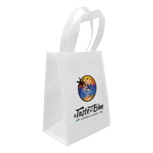 A5 White Non-Woven Bags – Eco-Friendly & Compact - Image 2