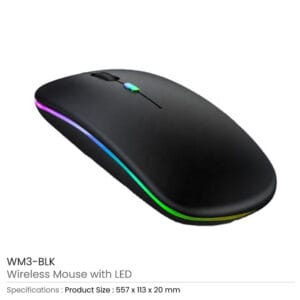 Wireless Mouse, Rechargeable & Silent - Image 3