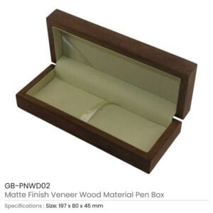 Wood Material Pen Box - Image 3