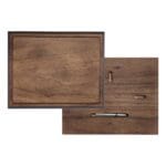 Horizontal Wooden Plaque with Box