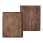 Vertical Wooden Plaque with Box