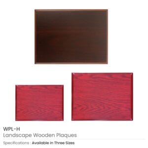 Wooden Plaques Horizontal with Box - Image 3