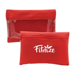 Zipper Pouch with Transparent Window - Image 2