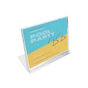 Acrylic Desk Sign Holders - Image 2