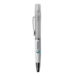 Pen with Stylus and Sanitizer Spray - Image 2