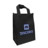A5 Black Non Woven Shopping Bags - Image 2