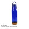 rPET Bottles with Cork Base, Twist-off Lid, Handle, 720ml - Image 10