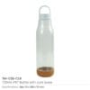 rPET Bottles with Cork Base, Twist-off Lid, Handle, 720ml - Image 9