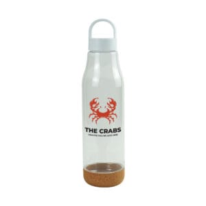 rPET Bottles with Cork Base, Twist-off Lid, Handle, 720ml - Image 2