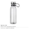 rPET Transparent Bottles 800ml SS Lid with Carry Handle - Image 4