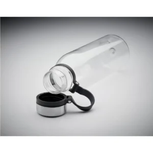 rPET Transparent Bottles 800ml SS Lid with Carry Handle - Image 7