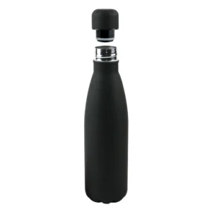 Premium Soft Touch Matt Cola Bottles in Stainless Steel 500ml - Image 5