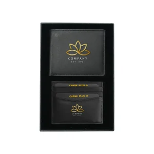 Business Gift Set Mens RFID Wallet & Credit Card Holder - PREMIO - Image 2