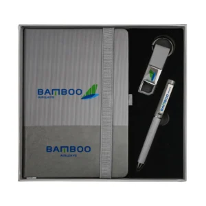 Premium Office Gift Set with Ribbon Handle Box - Image 2