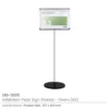 Exhibition Floor Sign Stands in A3 & A4 Size - Overv Series - Image 4