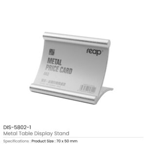 Metal Desk and Table Display Stands - Aile Series - Image 3