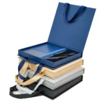 Premium Office Gift Set with Ribbon Handle Box