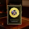 Aluminum Award Plaque A3 Size with Stand & Gold Plate in Presentation Box - Image 8