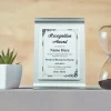 Aluminum Award Plaque with Stand A4 Size - Image 2