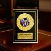 Aluminum Award Plaque A3 Size with Stand & Gold Plate in Presentation Box - Image 2