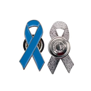 Prostate Cancer Awareness Logo Metal Badges - Image 4