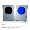A4 Aluminum Award Plaques with Round Colored Plate and Stand - Image 3