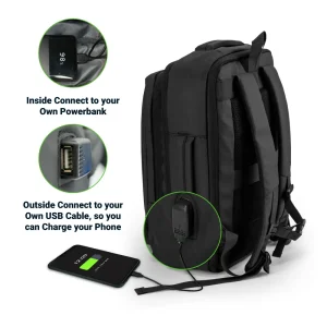 Multipurpose Expandable Travel Backpacks with USB Port - Image 3