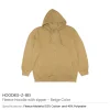 Fleece Hoodies with Zipper in (S to 3XL) Sizes - Image 5