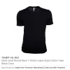 Nextt Level Bio-Washed Round Neck T-Shirts for Men - Image 8