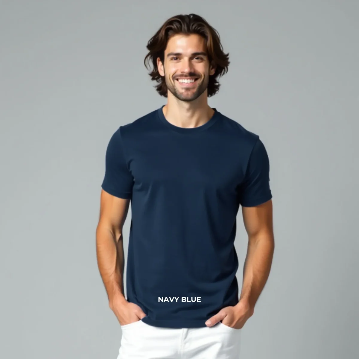 Nextt-Level-Tshirt-Navy-Blue-Blank-scaled-1.webp Nextt Level Bio-Washed Round Neck T-Shirts for Men - Image 6