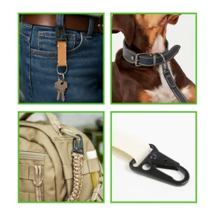 Sling Snap Carabiner Hook in Black Matt Finish - Image 4