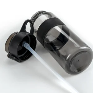 Eco-friendly Sports Bottles with Straw, 700ml in rPET Material - Image 5