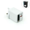80W GaN Fast Charger Adaptor with Retractable Built-in Type-C Cable