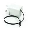 80W GaN Fast Charger Adaptor with Retractable Built-in Type-C Cable - Image 4
