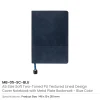 Soft PU Cover Notebooks in A5 Size with Metal Plate Bookmark - Image 9