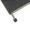 Soft PU Cover Notebooks in A5 Size with Metal Plate Bookmark - Image 5