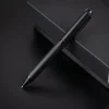 Black Metal Pens with Diamond Textured Design Barrel - Image 4