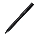 Black Metal Pens with Spiral Design Barrel