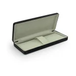 Black Pen Box in PU Leather with Soft Velvet Interior