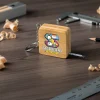 Bamboo Retractable Measuring Tape Keychains - Image 2