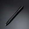 Black Metal Pens with Spiral Design Barrel - Image 2