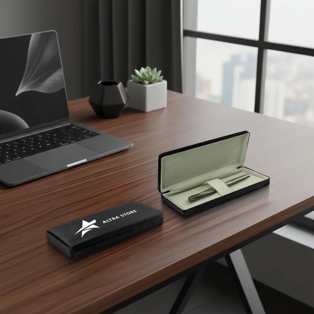 Branding-Black-Pen-Box-in-PU-Leather-with-Soft-Velvet-Interior-LPB-06-Sample.webp Black Pen Box in PU Leather with Soft Velvet Interior - Image 2