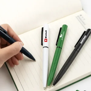Metal Pens Twist Action Matte Finish and Black Clip - Image 2